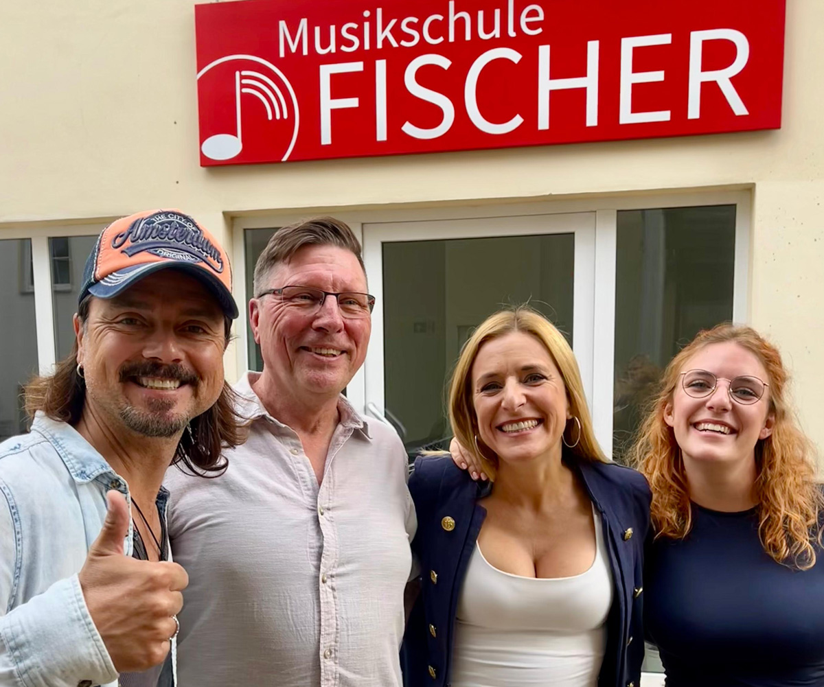 Musikschule Fische hat prominenten Besuch