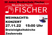 Weihnachtskonzert der Musikschule Fischer 2022