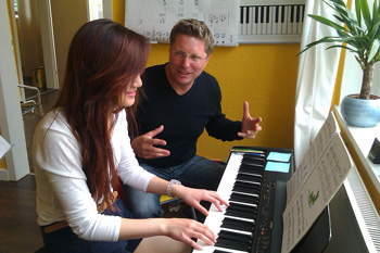 Pop-Piano lernen an der Musikschule Fischer